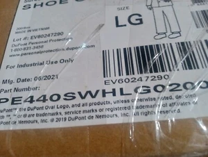 DUPONT Shoe Cover 200pcs  White  (See The Pictures For Details) - Picture 1 of 16