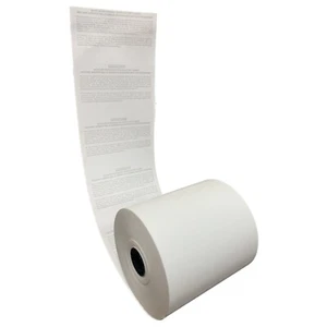 Dry Cleaners Thermal Rolls White w/Back Print 3-1/8 x 160 80gsm 50 Rolls - Picture 1 of 9