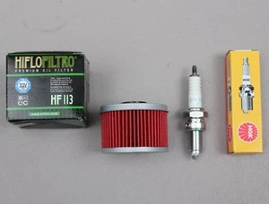 Honda TRX300 FourTrax 300 Tune Up Kit Oil Filter NGK Spark Plug TRX300FW TRX - Picture 1 of 1