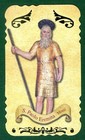  santino holy card image pieuse S.Paolo Eremita Con Preghiera