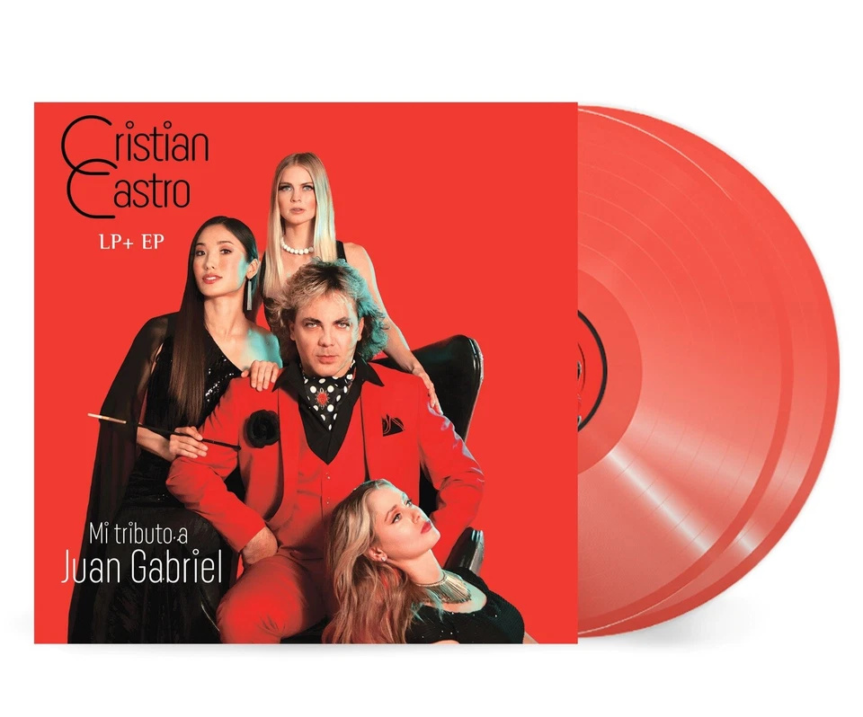 Cristian Castro - Mi Tributo a Juan Gabriel [Vinyl] [2 LP] [Color Rojo] - Image 1 of 1