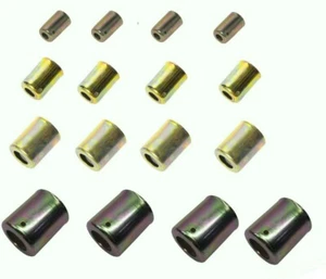 A/C FITTINGS,BEADLOCK CRIMP FERRULES STANDARD BARRIER HOSE ASST. 6,8,10 , 12 - Picture 1 of 1