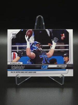 PRIMERA TD! Dan Skipper 2024 Panini Instant SP Detroit Lions RC #217 PR: 356 Foto 1 de 4
