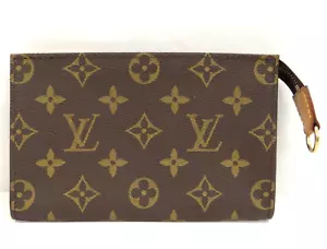 NEEDS REPAIR LOUIS VUITTON Monogram Pouch For Bucket PM France 16210951700 2 - Picture 1 of 19