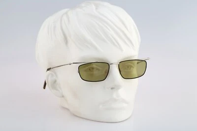 Robert Rudger 2192 148 22, Vintage 90s silver and black rectangle sunglasses NOS - Image 1 of 4