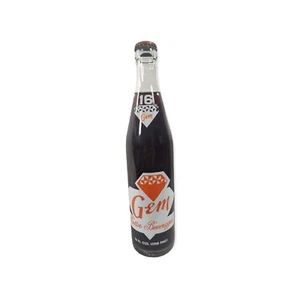 Gem Orange Drink Soda 16 oz Unopened Vintage Glass Bottle - Picture 1 of 7