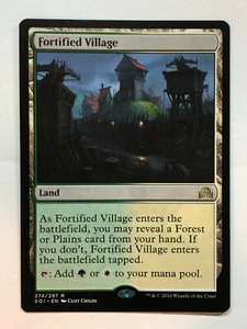 MTG Villaggio Fortificato Ombre Sopra Innistrad 274/297 Regolare Raro - Foto 1 di 1
