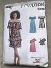 New Look easy ladies summer frill dress sewing pattern new and uncut