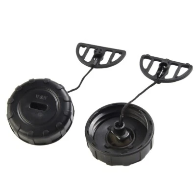 2× Fuel Gas Oil Filler Cap Set For-Stihl Chainsaw 017 018 MS170 MS180 1130 350 - Image 1 of 4