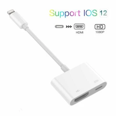 2018 iPad 9.7" 6th Gen 4K HDMI Adapter Lighting Digital AV Adapter, 1080P@60Hz - Image 1 of 4
