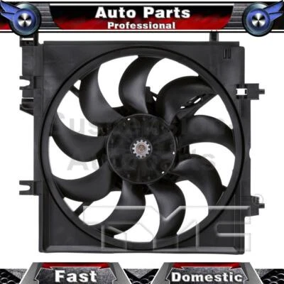 Ventilador de refrigeração do motor esquerdo TYC compatível com 2008 2009 2010 2011 2012 2013 Subaru Impreza_SU - Imagem 1 de 3