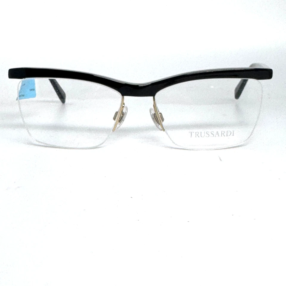 Monturas para gafas Trussardi TR 12511 negro medio borde negro 54-16-135 H17038 Foto 1 de 4