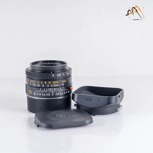 Leica Summicron-M 35mm/F2.0 ASPH/ 11879 Black Lens Yr.1999 Germany #23438 - Picture 1 of 11