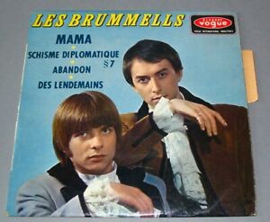 Les BRUMMELLS (French EP 45t)   Mama  (1966) LANGUETTE