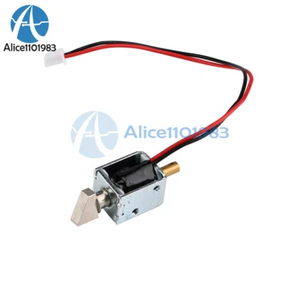 DC 12V 5.14W Slope Electromagnetic Lock Instantaneously Energized Switch Lock - Image 1 of 4