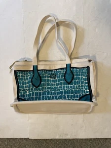 Jill Martin TPM Double Top Handle Tote Bag With Purse 18.5 X 12 In. NWOT - Picture 1 of 4