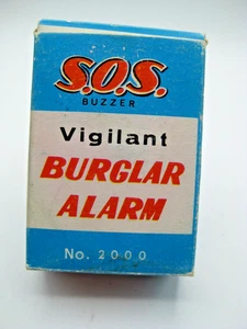 NEW 1964 Vintage Radar Vigilant SOS Buzzer Burglar Alarm - Made in Hong Kong - Picture 1 of 5