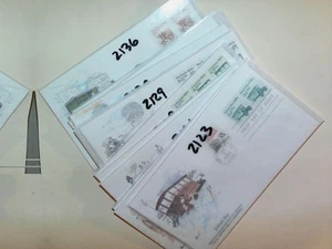 U. S. FDC 2123-36 (15) - Serie Transporte - Fleetwood - peine envío! - Imagen 1 de 1