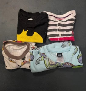 4 Variety of Shirts Size 5T/6 for Boys - Batman, Disney, U.S Polo Assn. - Picture 1 of 22
