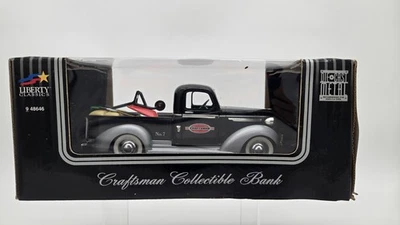 VTG NIB Liberty Classic Diecast 1939 Ford Pickup Bank Red Truck Limited Edition - Image 1 of 4