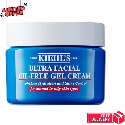 Auténtica crema hidratante facial en gel sin aceite facial Kiehls Ultra para piel grasa Foto 1 de 4
