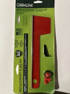 Gibraltar Solar Red MAILBOX FLAG REPLACEMENT KIT Aluminum Post Mounted RF000R06 - Picture 1 of 3