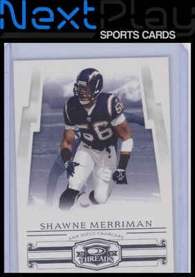 2007 Donruss Threads #116 – Shawne Merriman | - Image 1 of 2