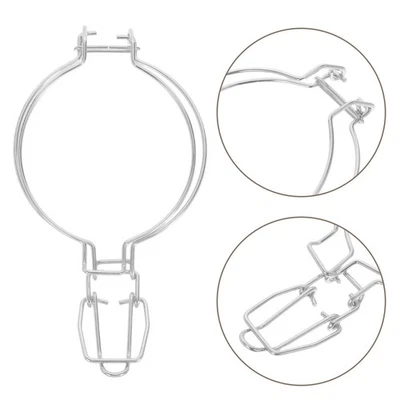 10 pezzi Fibbia di fissaggio in metallo per barattoli di Fibbie di - Immagine 1 di 4