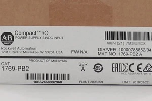 Brand New AB AB 1769-PB2 CompactLogix DC 2A/0.8A Power Supply - Picture 1 of 2