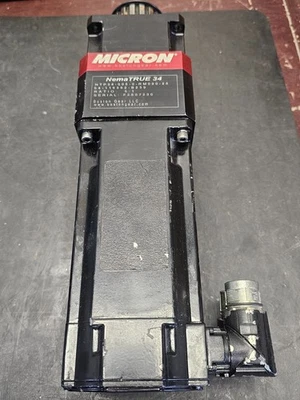 MICRON NTP34-005-0-RM090-28 RATIO 5:1 GEAR BOX W/ MOTOR, NO LABEL ON MOTOR - Image 1 of 4
