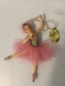 Adorno de reliquia de la bailarina Ashton-Drake Vive Le Ballet Bella Durmiente - Imagen 1 de 5