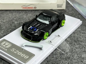 Modelo de coche diecast techo desmontable Honda S2000 negro RM 1/64 - Imagen 1 de 8