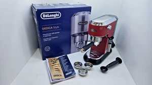 De'Longhi Dedica Style EC 685.R – Espresso Siebträgermaschine, Espressomaschine - Bild 1 von 10