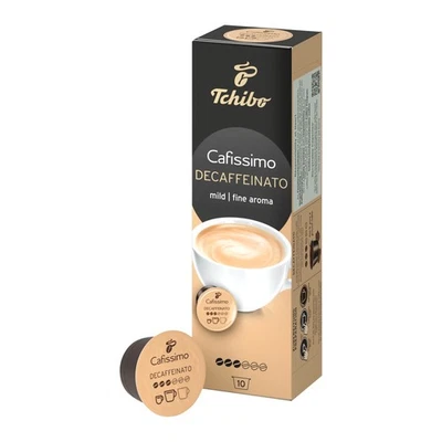 Tchibo Cafissimo Caffè Crema entkoffeiniert Kapseln, 10 Stück - Bild 1 von 4