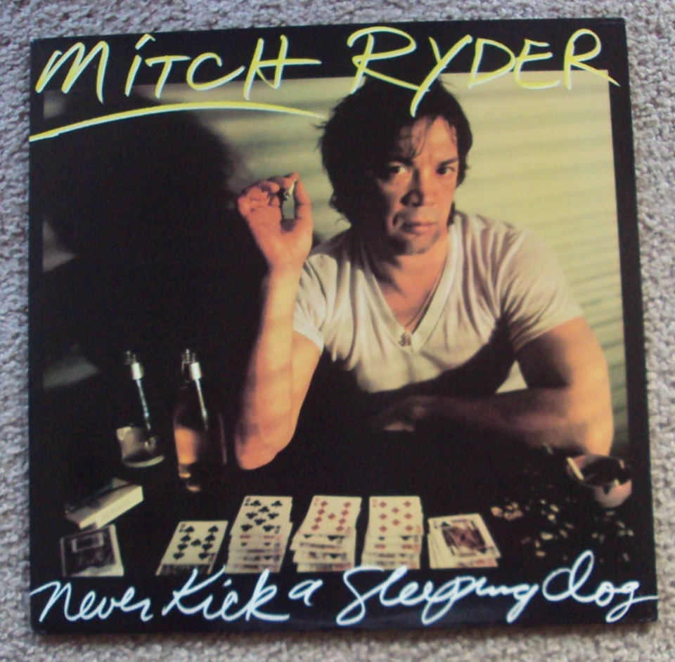 MITCH RYDER Never Kick A Sleeping Dog LP early-80's pop-rock Marianne Faithfull - Image 1 of 1