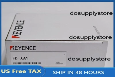 Keyence FD-XA1 Clamp-On Type Flow Sensor FD-X Series Controller Tested & Working - Image 1 of 4
