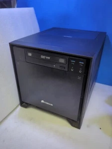 (GRADE A) CORSAIR SFF CUBE Computer Case With PSU + Liquid Cooling System - - Picture 1 of 11