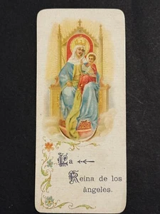 holy card chromolithography santino image pieuse "VIRGIN MARY" - Picture 1 of 2