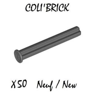 Lego 87083 - 50x Axes / Technic axle 4 with stop - Dark bluish gray - lot kg NEW - Imagen 1 de 1