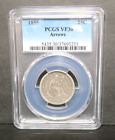 1855 Liberty Seated Quarter VF30 PCGS Arrows