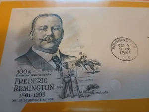 Remington First Day Cover - Picture 1 of 5