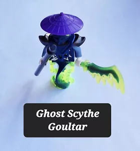 NUEVA MINIFIGURA LEGO NINJAGO SCYTHE MASTER GHOULT CON ACCESORIOS COMO NUEVA - Imagen 1 de 6