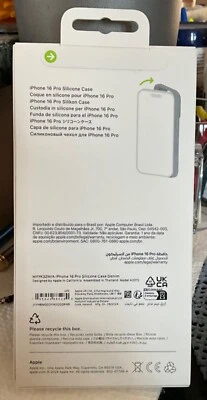 iPhone 16 Pro 硅胶保护壳 带 MagSafe 牛仔布 — 第 1/2 张图片