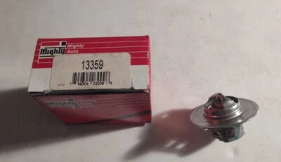 Термостат охлаждающей жидкости двигателя Mighty Auto Parts 195°, 13359 без черного кольца. - Изображение 1 из 2