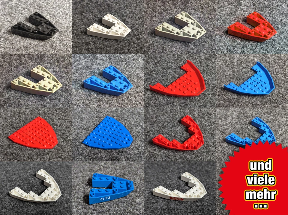 Lego 2621 2622 2623 2626 Boot Schiff Rumpf Bug Spitze Elemente - VARIANTE wählen - Bild 1 von 1
