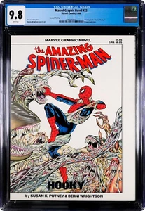 Spider-Man in Hooky Marvel novela gráfica #22 CGC 9,8 Marvel 1986 segunda impresión - Imagen 1 de 2