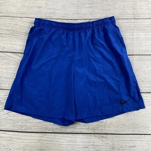 Pantalones Cortos Nike Dri Fit Ligeros con Cordón Hombres Talla XX-Grandes con Bolsillos AZUL - Imagen 1 de 10