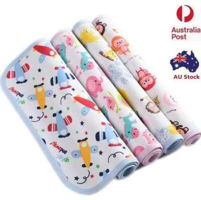 100 cm*80 cm Baby Infant Waterproof Urine Mat Changing Pad Covers Change Mats  - image 1 of 4