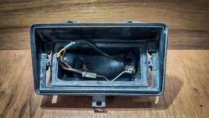 BMW E30 GENUINE HELLA COMPLETE FOG LIGHT HOUSING WITH HARNESS 316 318 320 325 - Picture 1 of 9