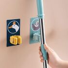 Mop Holder Self Adhesive Hooks Broom Holder Bathroom Kitchen Multipurpose 2Pcs